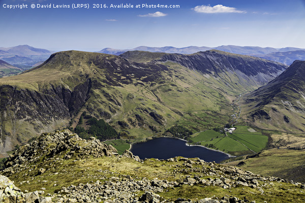 Gatesgarth Farm Buttermere Picture Board by David Lewins (LRPS)