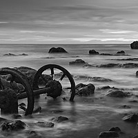 Buy canvas prints of Old Wheels Seaham by David Lewins (LRPS)