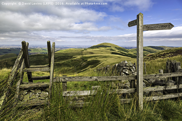 The Pennine Way Picture Board by David Lewins (LRPS)