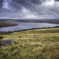 Buy canvas prints of Grimwith Reservoir by David Lewins (LRPS)