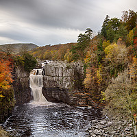 Buy canvas prints of Autumnal High Force by David Lewins (LRPS)