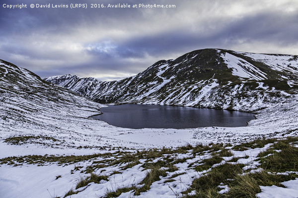 Grisedale Tarn Picture Board by David Lewins (LRPS)