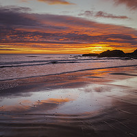 Buy canvas prints of Featherbed Sunrise by David Lewins (LRPS)