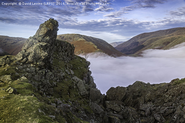 The Howitzer Helm Crag Picture Board by David Lewins (LRPS)