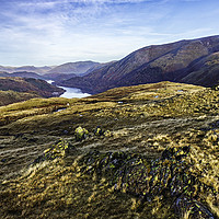 Buy canvas prints of Thirlmere View by David Lewins (LRPS)