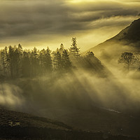 Buy canvas prints of Cloud Inversion and Sun by David Lewins (LRPS)