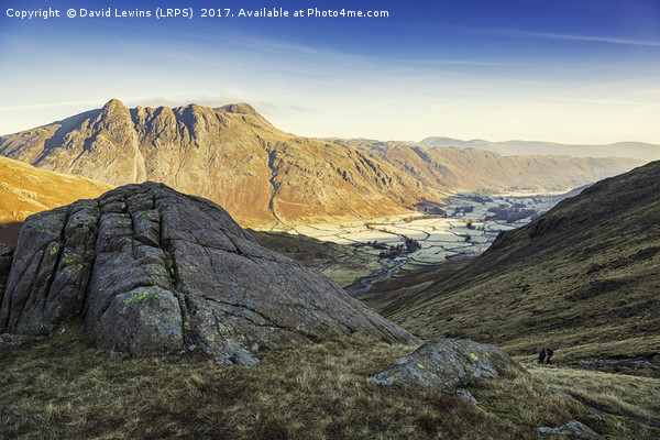 Great Langdale Picture Board by David Lewins (LRPS)