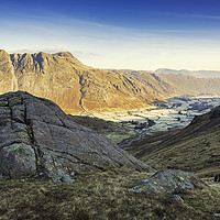 Buy canvas prints of Great Langdale by David Lewins (LRPS)