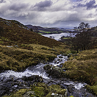 Buy canvas prints of Scalehow Beck Ullswater by David Lewins (LRPS)