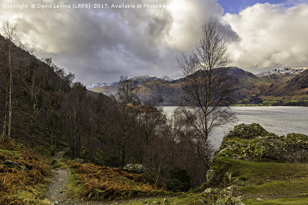 View over Ullswater Picture Board by David Lewins (LRPS)