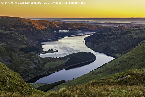 Thirlmere Sunrise Picture Board by David Lewins (LRPS)