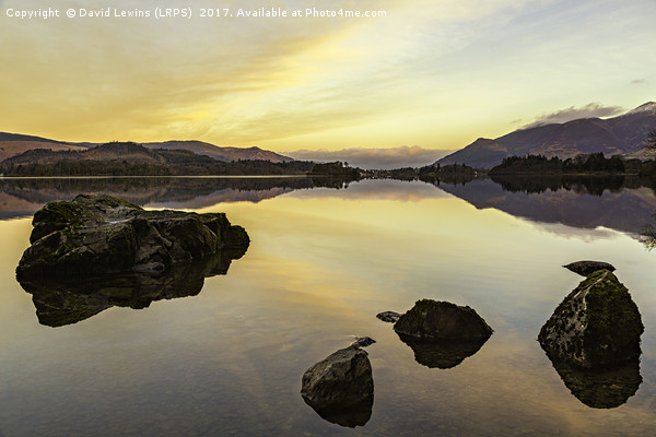 Lake District Sunrise Picture Board by David Lewins (LRPS)