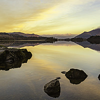 Buy canvas prints of Lake District Sunrise by David Lewins (LRPS)
