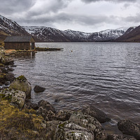 Buy canvas prints of Loch Muick by David Lewins (LRPS)