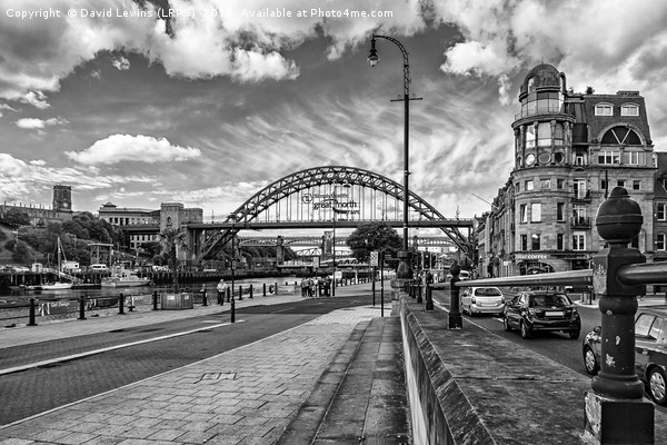 Newcastle Quayside Picture Board by David Lewins (LRPS)