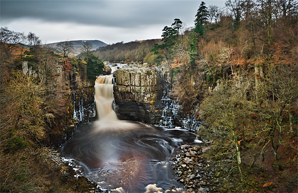 High Force, Upper Teesdale. UK Picture Board by David Lewins (LRPS)