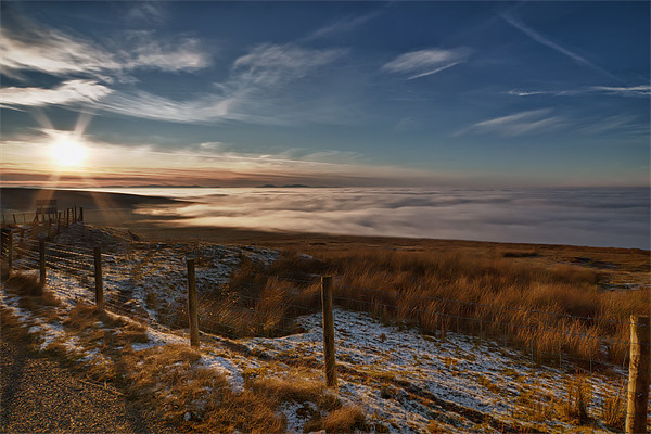 Cloud Inversion Hartside Picture Board by David Lewins (LRPS)