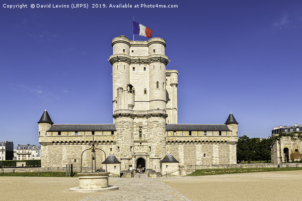 Château de Vincennes Picture Board by David Lewins (LRPS)