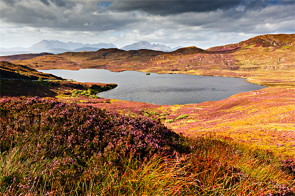 Loch Dhughaill - Isle of Sky Picture Board by David Lewins (LRPS)