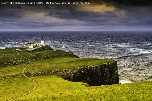 Neist Point Lighthouse Picture Board by David Lewins (LRPS)