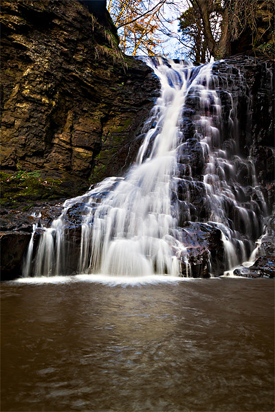 Hareshaw Linn, Bellingham, Northumberland. Picture Board by David Lewins (LRPS)