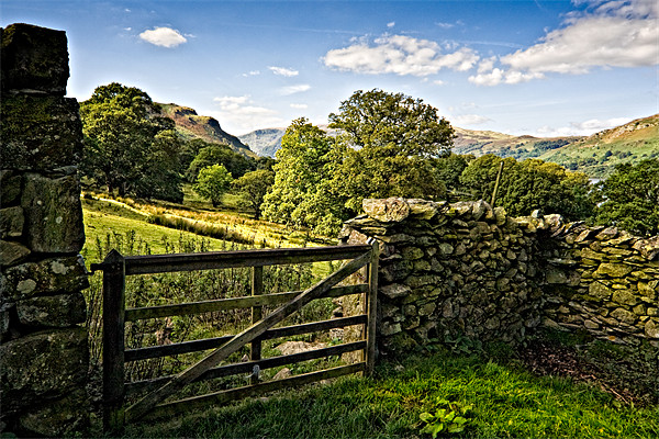 Martindale by Ullswater Picture Board by David Lewins (LRPS)