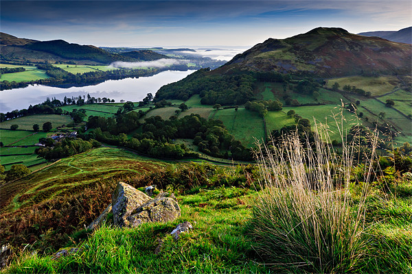 Hallin Fell - Ullswater Picture Board by David Lewins (LRPS)