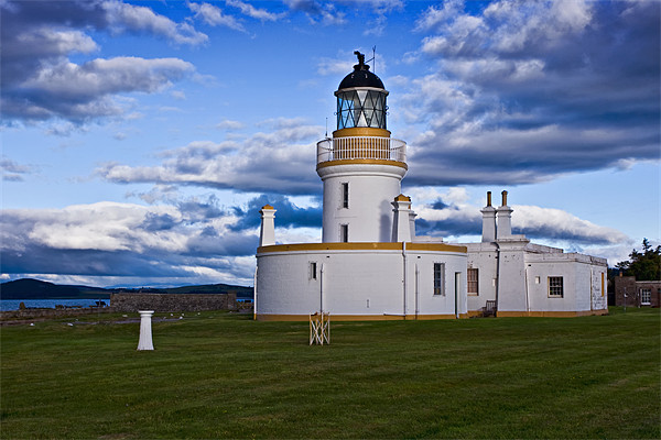 Chanonry Point Lighthouse - Black Isle Picture Board by David Lewins (LRPS)