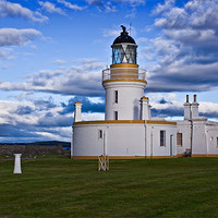 Buy canvas prints of Chanonry Point Lighthouse - Black Isle by David Lewins (LRPS)