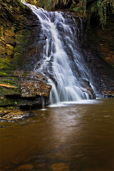 Hareshaw Linn, Bellingham, Northumberland. Picture Board by David Lewins (LRPS)