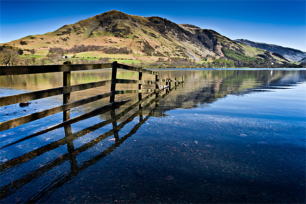 Buttermere Fell, Cumbria Picture Board by David Lewins (LRPS)