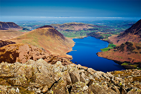 Crummock Water, Cumbria Picture Board by David Lewins (LRPS)