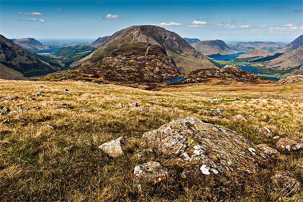 Ennerdale, Haystacks & Buttermere, Cumbria. Picture Board by David Lewins (LRPS)