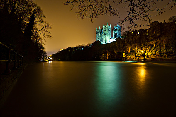 Durham Cathedral & Old Fulling Mill Picture Board by David Lewins (LRPS)