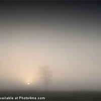 Buy canvas prints of Sunrise, Wramplingham, Norfolk by Dave Turner