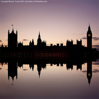 Buy canvas prints of Houses of Parliament, Westminster, London by Dave Turner