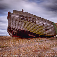 Buy canvas prints of FE180, Dungeness, Kent by Dave Turner