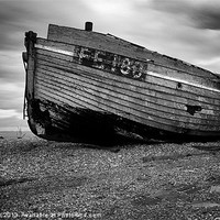 Buy canvas prints of FE180, Dungeness, Kent by Dave Turner