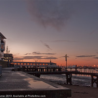 Buy canvas prints of Gravesend Riverfront, Kent by Dave Turner