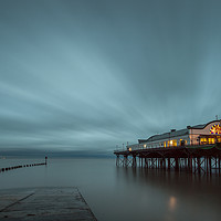 Buy canvas prints of Cleethorpes Pier, Lincolnshire by Dave Turner