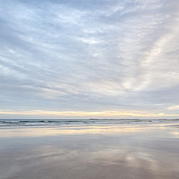 Buy canvas prints of Bamburgh Beach, Northumberland by Dave Turner