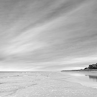 Buy canvas prints of Bamburgh Castle and Inner Farne by Dave Turner