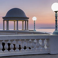 Buy canvas prints of Bexhill-on-Sea Promenade at Dusk by Dave Turner