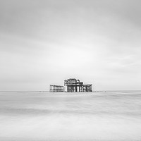Buy canvas prints of West Pier, Brighton by Dave Turner