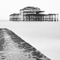 Buy canvas prints of Brighton, West Pier by Dave Turner