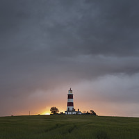 Buy canvas prints of Happisburgh Lighthouse, Norfolk by Dave Turner