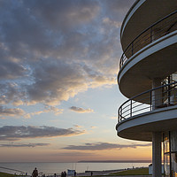 Buy canvas prints of De La Warr Pavilion, Bexhill-on-Sea by Dave Turner