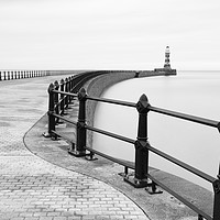 Buy canvas prints of Roker Pier, Sunderland by Dave Turner