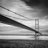 Buy canvas prints of Humber Bridge, Lincolnshire by Dave Turner