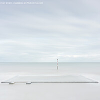Buy canvas prints of Sea Swimming Pool, Broadstairs by Dave Turner